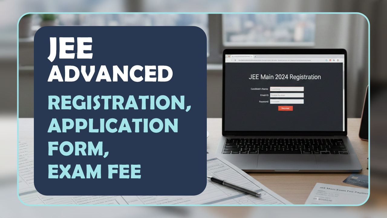 JEE Advanced 2026 registration process showing online application steps, eligibility criteria, important dates, and documents required 
