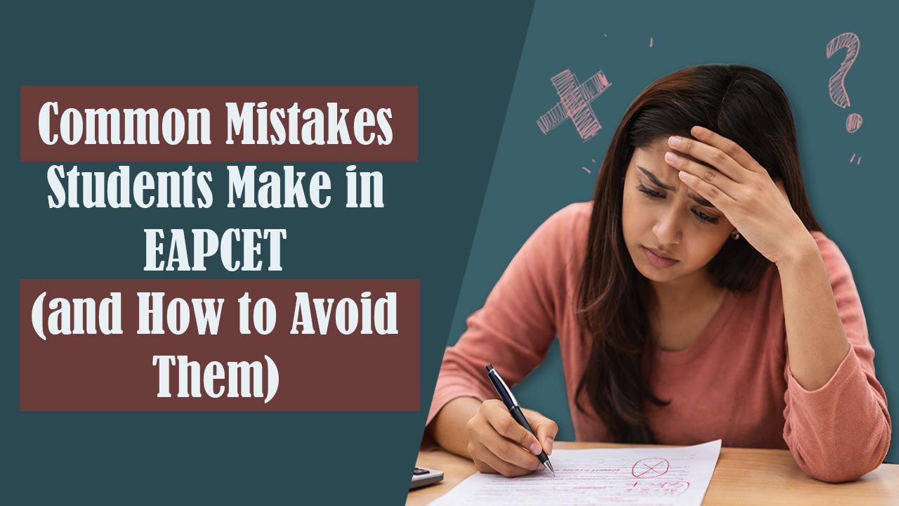 Common mistakes made by students in the EAPCET exam and practical tips to avoid them for better scores 