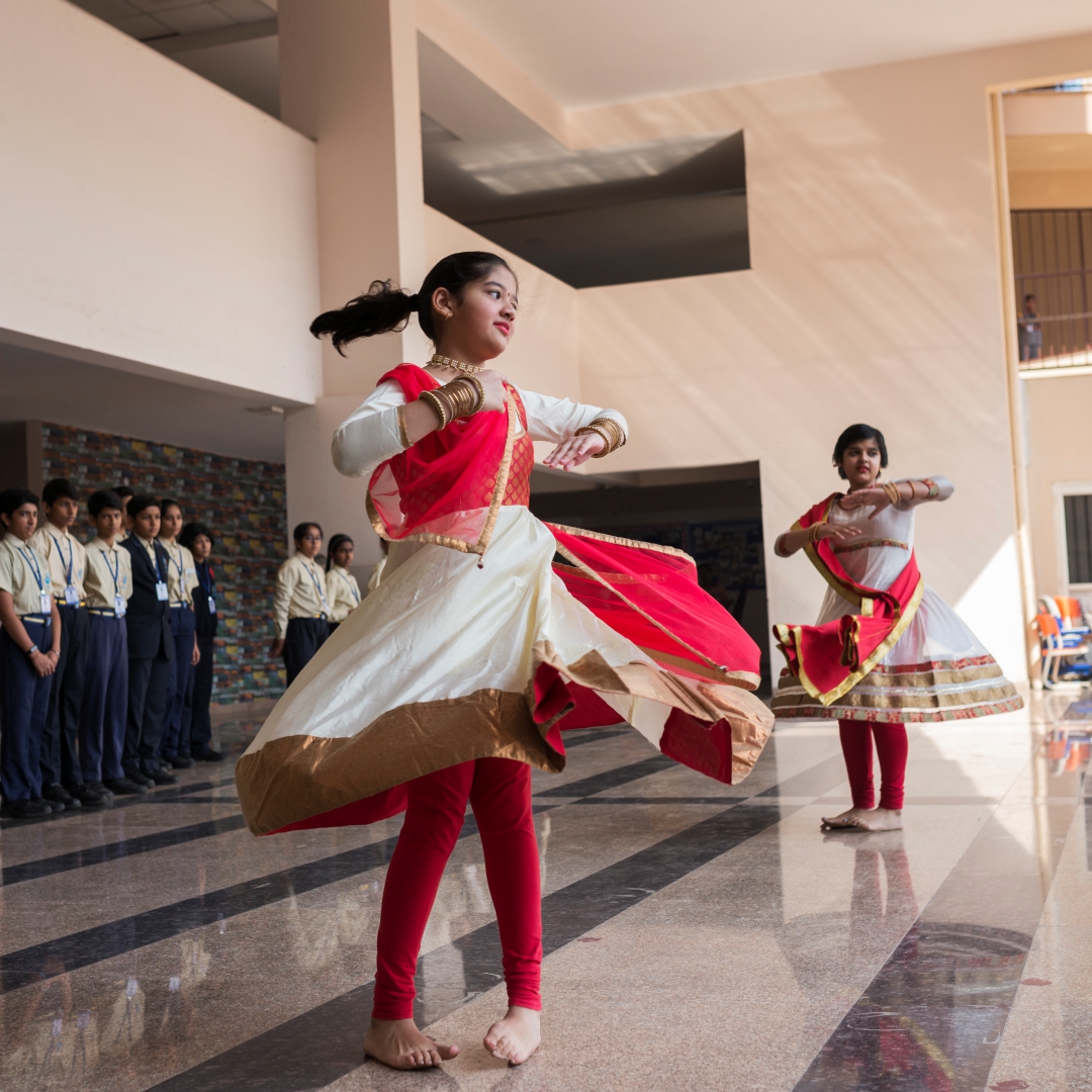 Narayana Schools students collaborating in an academic or extracurricular activity showcasing learning in action