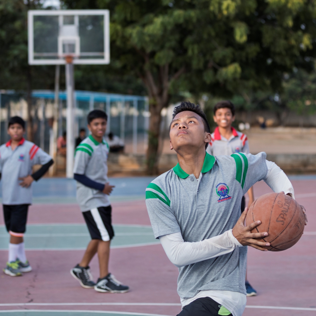 Narayana Schools students engaging in extracurricular activities in a classroom or campus setting